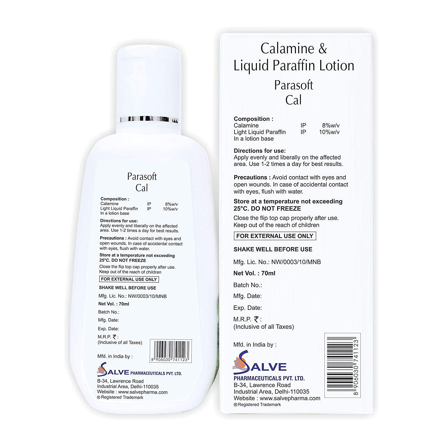 Parasoft Cal Calamine lotion1
